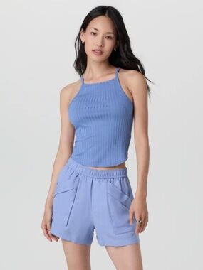 NWT Vuori Marina Rib Tank - Blue Bell - Size Large